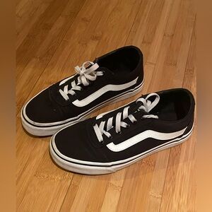 Converse Black and White Low-Top Canvas Sneakers